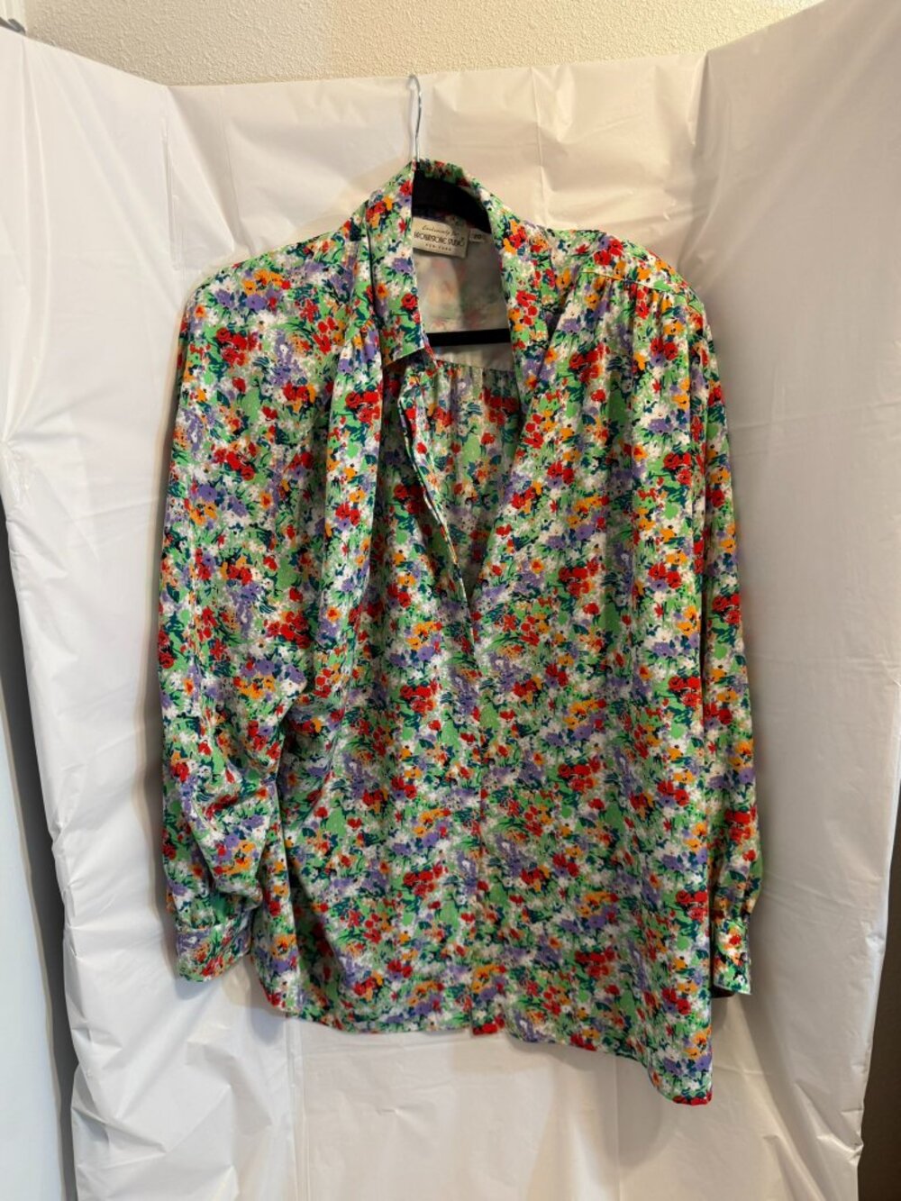 Vintage Brownstone Studio Floral Blouse Size 20
